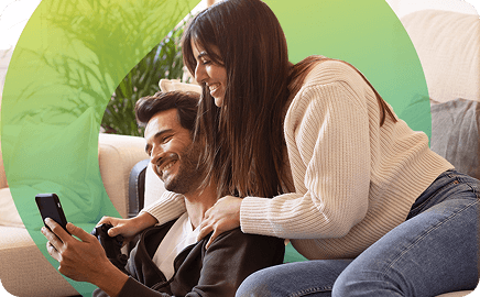 Família feliz sem investimento